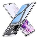 ESR Klare Silikon Hülle kompatibel mit Samsung Galaxy S20 2020, [Luftpolster] [Display- & Kameraschutz] [Ultra-dünn] Essential Zero Weiche Flexible TPU Hülle - Klar