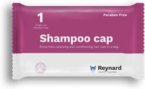 Reynard Health Supplies Rinse Free Hair Wash Shampoo Cap Individually Wrapped