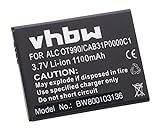 vhbw Li-Ion batteria 1100mAh (3.7V) per cellulari e smartphone Virgin Mobile Venture VM2045 sostituisce CAB31P0000C1, BY71.