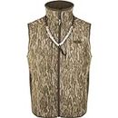 Drake EST Camo Windproof Tech Vest, Color: Mossy Oak Bottomland, Size: Large (DW1602-006-3)