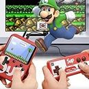 Loot Sale (Best for Children with 2nd Player Remote) 2023 New Edition Video Game for Kids, Handheld Sup 400 in 1 Mario, Super Marrio, Contra and Other 400 Games Console for All Men/Women/Boys/Girls