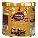 Farmley Date Bites I 180 gram I Dates Barfi Made with Dates, Pista, Cashews, Almonds, Honey and Pure Ghee I Dry Fruits Nuts, Healthy Delicious Indian Sweets, No Added Sugar, (Pack of 1)