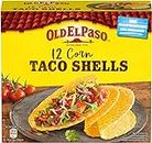 Old El Paso Taco Shells- sans gluten - tortillas de maïs mexicaines en forme de shells - 1 x 156 g