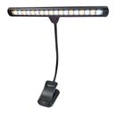 Extra Wide Clip-On Music Stand Orchestra Light- 18 LED Rechargeable USB