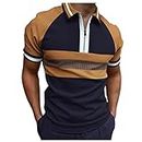 Men Short Sleeves Outdoor Tees Tops Shirt Print Clothing Retro Color Blouse Street Golf Button-Down T-Shirts Generic Uhr Segeln Blouson Herren Reflektierende Jacke Generic Roter Hoodie