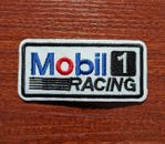 Mobil 1 Racing Patch Autosport Automotive Embroidered Iron On Patch 1.75x3.5"