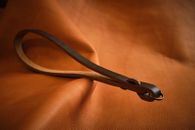 CK Mike handcrafted Horween Chromexel slim quick-release camera wrist strap