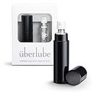 Überlube Silicone Lubricant Travel Lube | Latex-Safe Silicone Lube Personal Lubrication with Vitamin E | Unscented Sex Lube for Couples Pleasure, Flavorless, Zero Residue, Works Underwater- Black 15ml