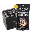 Ferris Coffee & Nut Co. Deluxe Mixed Nuts - Individually Wrapped Snack Packs - Healthy Snacking Nuts for Trail Mix, Keto, Office, Travel - Pack of 24