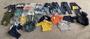 Huge Lot of boys clothes(ralph lauren polo, Nike, Old Navy Etc)-size 6-12 Months