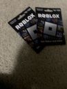 Two $50 Roblox Gift Cards