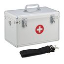 Maleta de primeros auxilios aluminio caja médica maleta de emergencia maleta médica maleta de aluminio