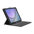 ZAGG - Messenger Folio 2 - Tablet Keyboard & Case for 10.2-inch iPad, 10.5-inch iPad/Air 3, Black