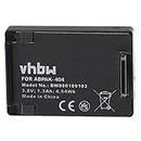 vhbw batteria compatibile con GoPro Hero 3+, 4 Black, 4 Silver, 4 Surf, 4 Music Edition videocamera camcorder (1240mAh, 3,8V, Li-Poly)