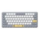 iClever Bluetooth Keyboard, Multi-Devices Rechargeable Keyboard, Ultra Slim Compact Keyboard, Perfect for Travel, Business, Gift, Wireless Connect with iPad, iPhone, Tablet, Laptop and Smart TV