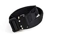 Fusion Tactical Military Police Riggers Belt Black X-Large 43-48"/1.75 Wide