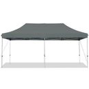 FRESCOLY 10'X20' Adjustable Folding Heavy Duty Sun Shelter w/ Carrying Bag- Metal/Steel/Soft-top in Gray | 132 H x 120 W x 240 D in | Wayfair