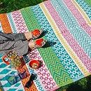 Talking Tables Robust & Non Slip Mat Boho Outdoor rug, Bohorug, 120 x 180 cm