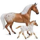 Breyer Horses Freedom Series Effortless Grace | Horse and Foal Set | Horse Toy | 9.75" x 7" | 1:12 Scale | Model #62224