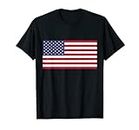 Bandiera Americana USA Flag Bandiere Stati Uniti Uomo Donna Maglietta