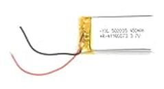 KP-502035 3.7v 450mAh Rechargeable Battery for Bluetooth Speaker, RC Drone, Toys, DIY, Robotics