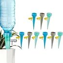 Turbid Set of 9 Automatic Plant Water Dropper Self Watering Device for Plants Self Watering Spikes Irrigation System with Adjustable Control Valve Switch Design