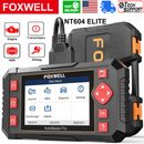FOXWELL NT604 Elite Car OBD2 Scanner Engine Transmission ABS SRS Code Reader US