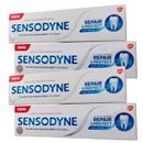 4 x 100 gm pasta de dientes Sensodyne con Novamin para reparación y protección dental