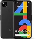 Google Pixel 4a – Nuovo Unlocked Android Smartphone – 128 GB di Storage – Up to 24 Hour Battery Just Black (Nero) (Ricondizionato)
