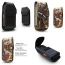 Vertical Nylon Rugged Pouch Case Belt Clip Loop Holster fit for Most Smart Phone