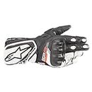 Alpinestars 3518321 X-Small Motorcycle Gloves Black White (Size: XS) Stella SP-8 V3 Leather Gloves