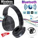 HiFi Bass Stereo drehbar Kabellos Kopfhörer Bluetooth Headset Over Ear Headphone