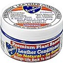 frapete Leather Conditioner Balsam Best Moisturising and Restoring for Bags, Furniture, Apparel, Auto interiors, Equestrian, Natural Oils and Waxes, Neutral Australian Made 250mL