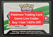 Pokémon Online Codes for PTCGO PTCG Live via Email Buy 1 Get 1 60% Off Discount