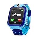 connect2kidz SeTracker SETLBS01 Touch Screen Kids Safe 2-Way Voice Calling Watch Phone- Blue | Kids Smartwatch for Boys & Girls | SIM Card Supported | SOS & Voice Call, Voice Chat | Long Battery Life