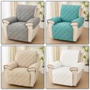Recliner Quilted Sofa Cover Cushion Armrest Pad Couch Slipcover Pet Protector AU