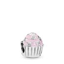 Pandora Sweet Cupcake Charm - Pink