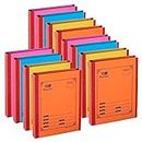 TULMAN Files For Office Paper Spring Files Organizer Report Document Folder - A-4 Size - 12 Pack) - Multicolor