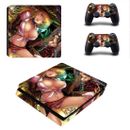 PS4 Slim Pro Sexy Lady Anime Girl Skins Decal Stickers for Consoles Controllers