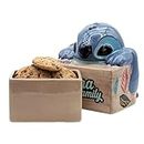 Abysse Corp Lilo and Stitch - Cookie Jar - Stitch Ohana - Cookie Jar - Logo - Ceramic - Gift Box