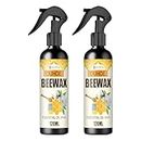 Lumiva Wood Polish for Furniture | Beeswax Furniture Polish Spray | Wood Polish for Door, Table, Chair | Each 200ml, Pack of 2