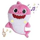 Pinkfong Baby Shark Plush Sing and Light up Plush Toy 12 Inch Mommy Shark for The Kids of 1 Year and Above, White, (BS60008)