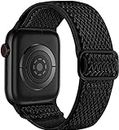 Lerobo Elastic Band Compatible with Apple Watch Band 38mm 40mm 41mm Stretchy Solo Loop Braided Sport Strap for Apple Watch Ultra 2 SE Band iWatch Series 9 8 7 6 5 4 3 2 1 44mm 45mm 42mm 49mm Women Men