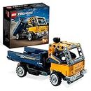 LEGO Technic Camion Ribaltabile, Set 2 in 1 con Camioncino ed Escavatore Giocattolo, Giochi per Bambini e Bambine dai 7 anni in su, Idee Regalo 42147