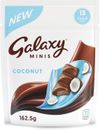 Mini barres chocolatées Galaxy Chocolate Minis noix de coco 13 barres...