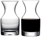 BINZO Glass, Set of 2, 300 ml, Whiskey, Wine Decanter, Bistro Carafe, Drink Serve, Pitcher, Multi Use Carafe for Serving Water, Soda, Hard Drinks, Soft Drinks