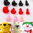 Heart Shape Accessories Pink/Red/Black For BJD Doll Eyeball Plastic Eyes Doll Making Crafts Safety
