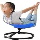 Silla giratoria sensorial para niños, silla giratoria para niños autistas, mejora la coordinación corporal y el entrenamiento del equilibrio, verde