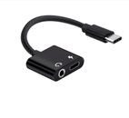 Type C (USB-C) to 3.5mm AUX Jack Audio Headphone Charger Adapter for XIAOMI HTC