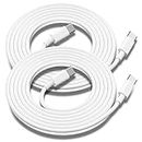 USB C to USB C Charging Cable for Apple 2Pack 10ft,Long Type C to C Fast Charger Cord,for iPhone 15/15 Pro/15 Plus/15 Pro Max, for MacBook Pro/2019/18/17/16, for IPad Air 4/5/Mini 6/Pro 12.9/11 60W